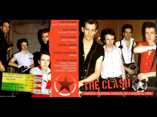 The Clash at the Capitol Theatre - New Jersey - 03/08/1980