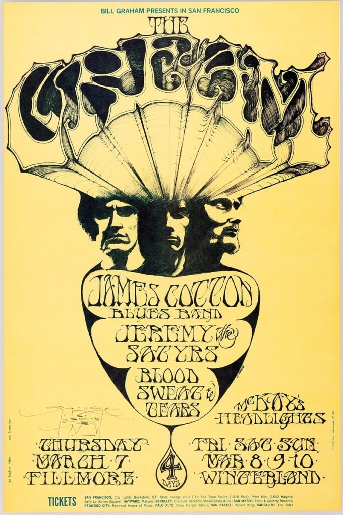 Cream Live From The Winterland in San Francisco on March 10th 1968