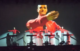 Kraftwerk at the Movement Electronic Music Festival on May 28, 2016